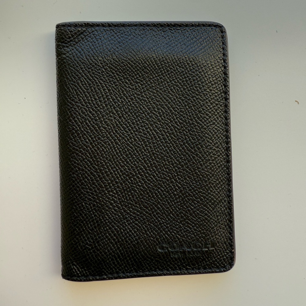 Coach Black Wallet